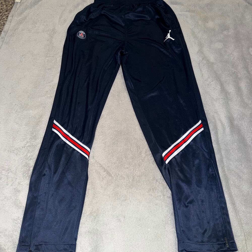 PSG x Jordan Navy Track Pants Men’s 2XL Paris Saint-Germain Zip Ankle